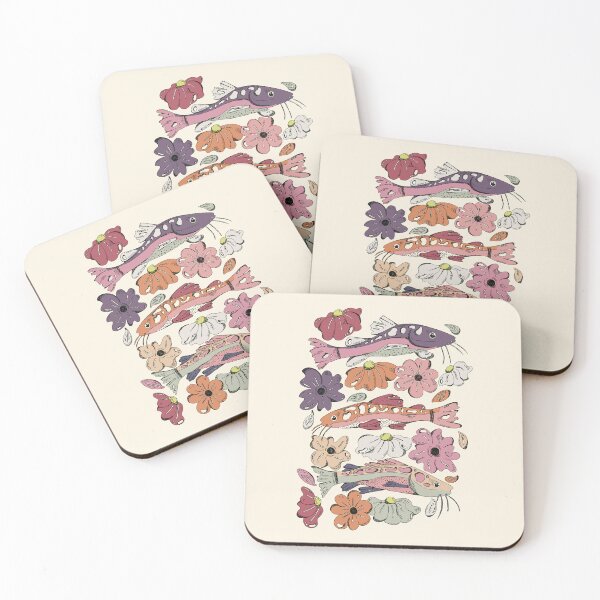 Item preview, Floral Fish designed and sold by fernandaschalle.