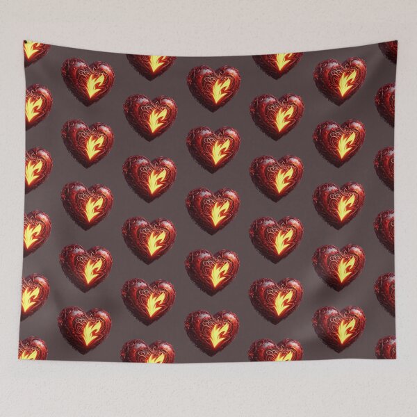 Item preview, Fire Heart  designed and sold by Digiheart.