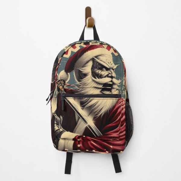 Item preview, Japanese Christmas poster Santa samurai designed and sold by IAPICTURE.