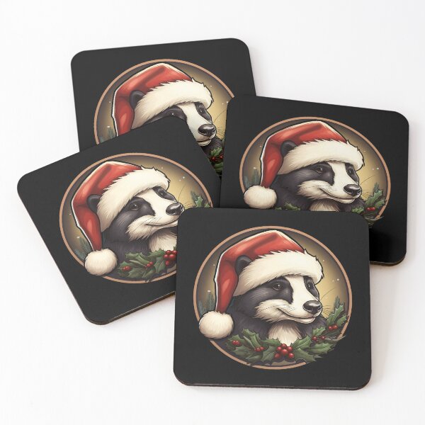 Item preview, Badger Christmas designed and sold by Soulskier.