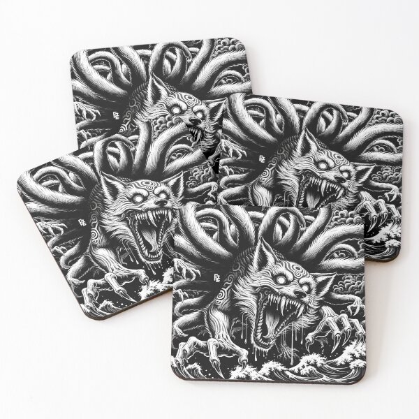 Item preview, Nine-tailed fox, Kyubi No Kitsune (V3) designed and sold by Fuzmoro.