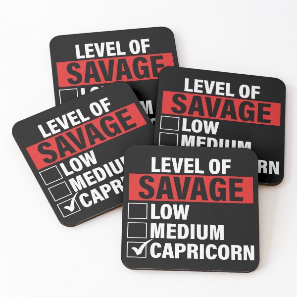 Item preview, Level of savage low medium Capricorn  designed and sold by HofTao.