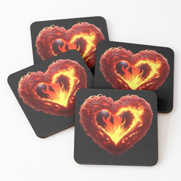 Item preview, Fire Heart  designed and sold by Digiheart.