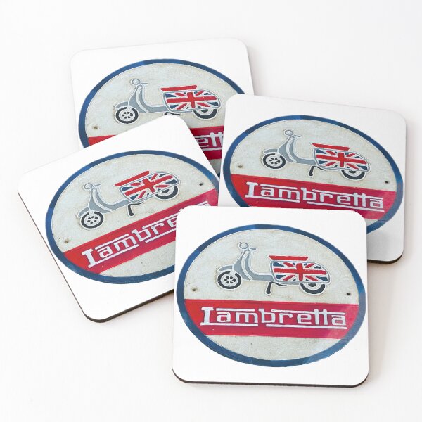 Item preview, Lambretta metal sign vintage oval designed and sold by RoyalTarget.