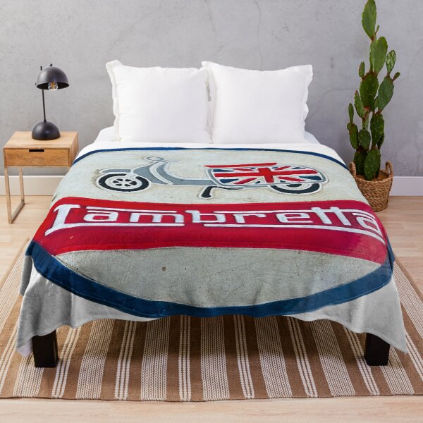 Item preview, Lambretta metal sign vintage oval designed and sold by RoyalTarget.