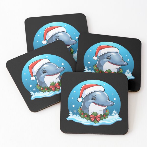Item preview, Dolphin Christmas designed and sold by Soulskier.