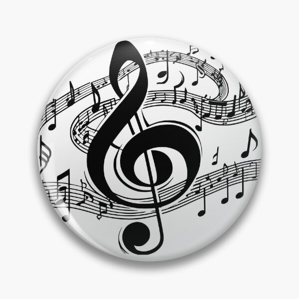 Item preview, Minimalistic Music Score Notes Clef Key designed and sold by wolfer21.