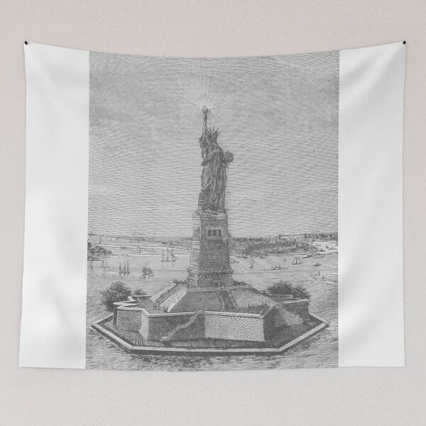 Item preview, Statue of Liberty old picture designed and sold by Historyforyou.