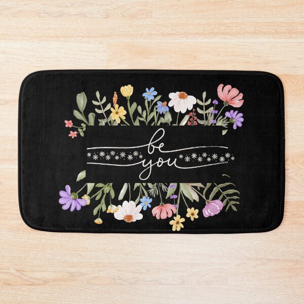 Item preview, just be you for yourself, flowers and you designed and sold by NaaEchDesign ⭐⭐⭐⭐⭐.