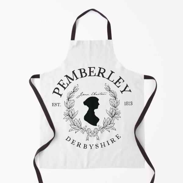 Item preview, Pemberley, Derbyshire by Jane Austen Silhouette Floral designed and sold by LiddyLuDesigns.