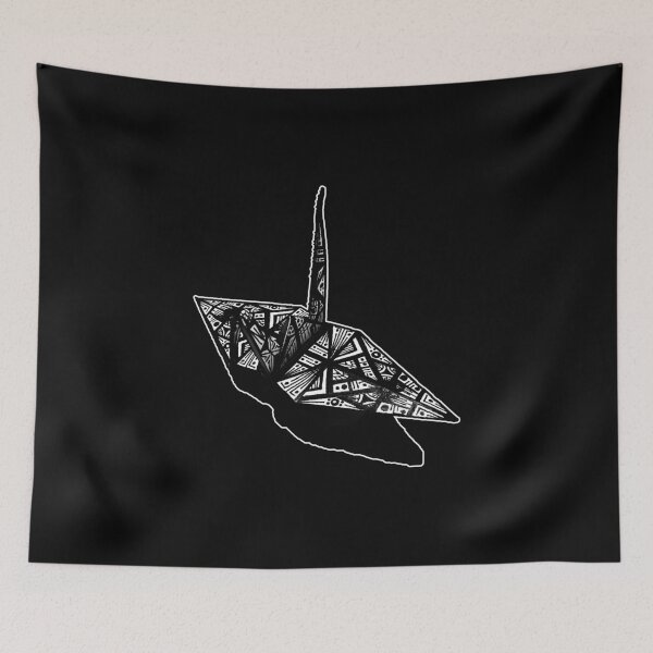 Item preview, Decorated Origami Crane with Patterns designed and sold by bobblehead1337.