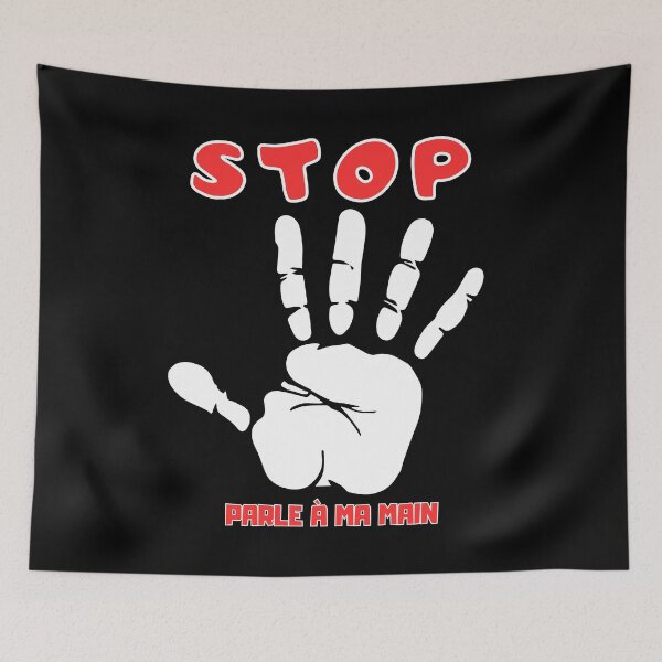 Item preview, Stop Talking To My Hand - Funny Hand Design Humor designed and sold by Grafixfun.