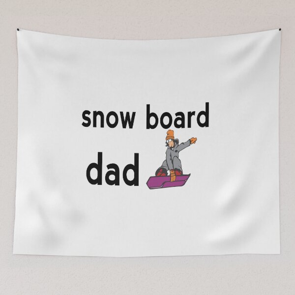 Item preview, snowboard dad  designed and sold by MKshoper.