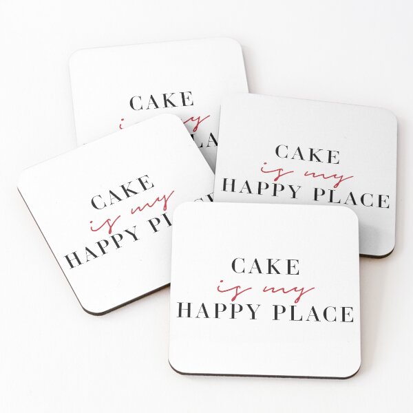 Item preview, Cake is My Happy Place: Sweet Comforts Collection designed and sold by BakersArtists.