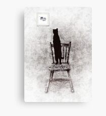 picture purrrrfect Canvas Print
