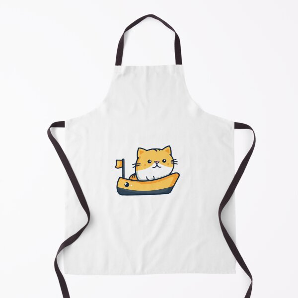 Item preview, Little sweet kitty who goes on a sea tour with a raft designed and sold by omerfdln34.