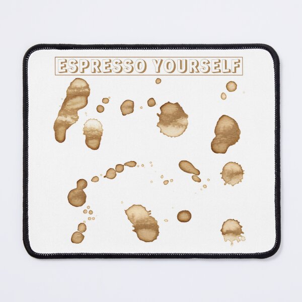 Item preview, espresso yourself, coffee stains designed and sold by GodsOfArt.