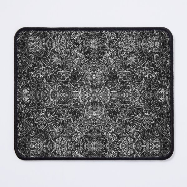 Item preview, Dark Floral Pattern Engraving designed and sold by spacepeasant.