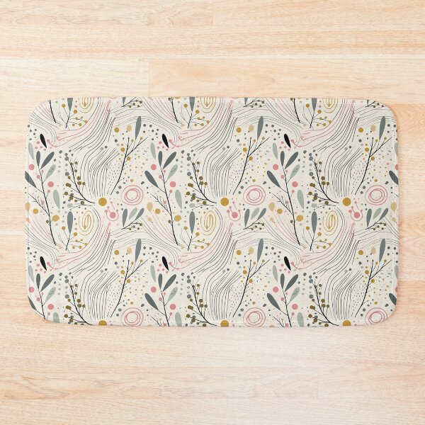 Item preview, Greige and pink wallpaper with geometric shapes - 1950's House Wallpaper - Classic designed and sold by Paul-05.
