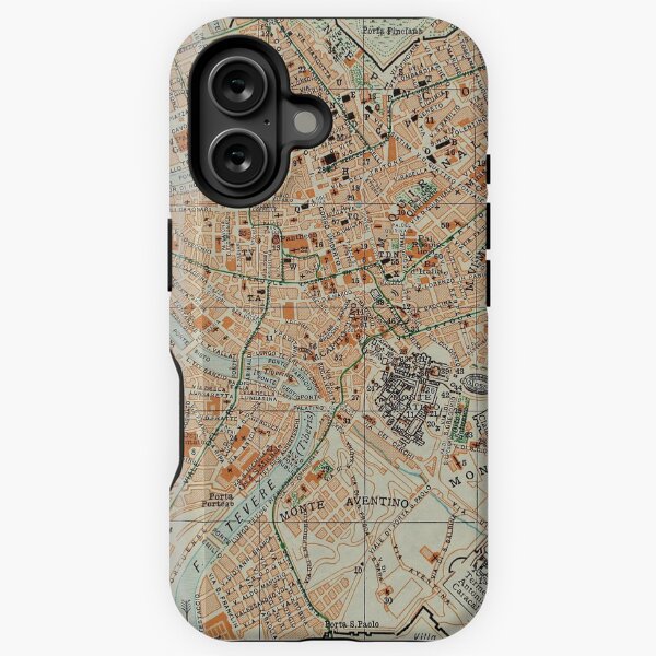 Item preview, Vintage Map of Rome Italy (1911) designed and sold by BravuraMedia.