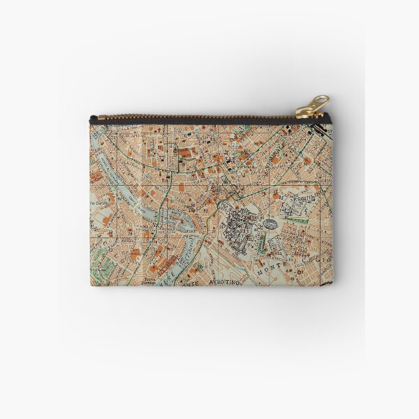 Item preview, Vintage Map of Rome Italy (1911) designed and sold by BravuraMedia.
