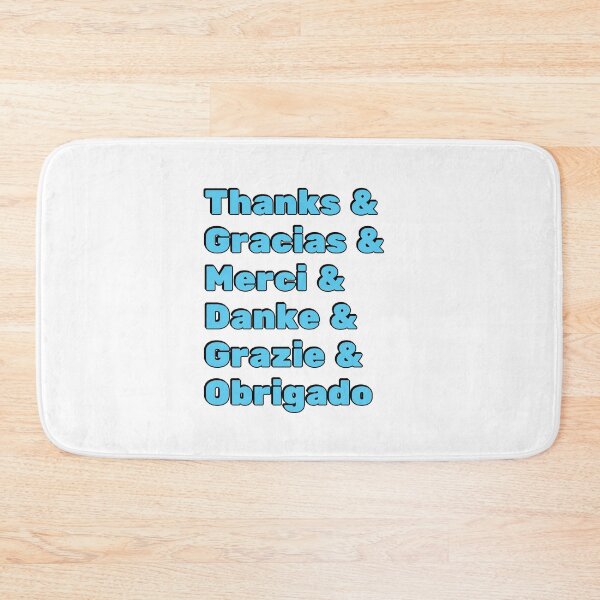 Item preview, Thank you - giving thanks in different languages - happy thanksgiving designed and sold by Inspirationmotivation.