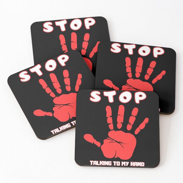 Item preview, Stop Talking To My Hand - Funny Hand Design Humor designed and sold by Grafixfun.