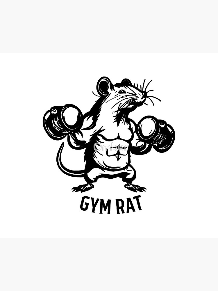 Mousepad Gym Rat