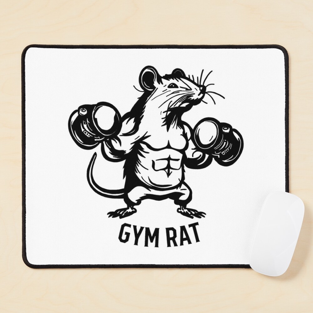 Mousepad Gym Rat