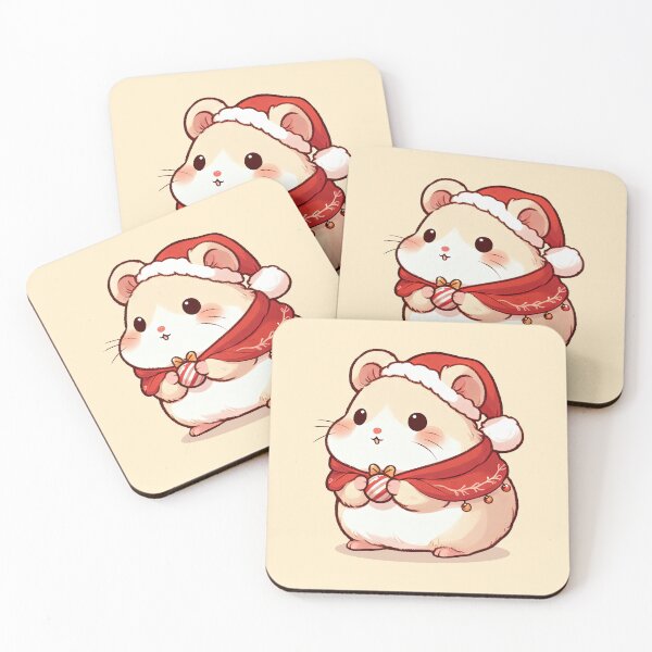 Item preview, Cute Christmas Hamster designed and sold by KAI-Studio.