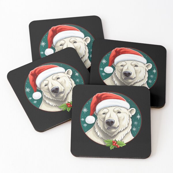 Item preview, Polar bear Christmas designed and sold by Soulskier.