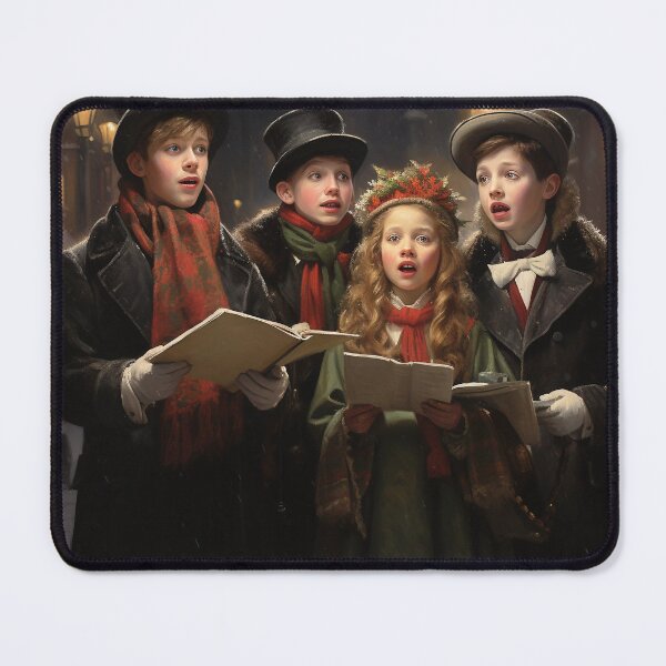 Item preview, Christmas Carolers Singing designed and sold by dcrc.