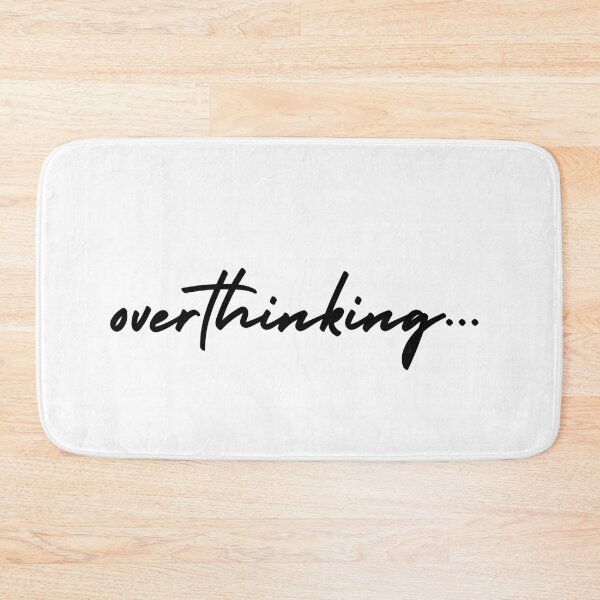 Item preview, overthinking... | emotion and mood  designed and sold by Therapy by Sen.