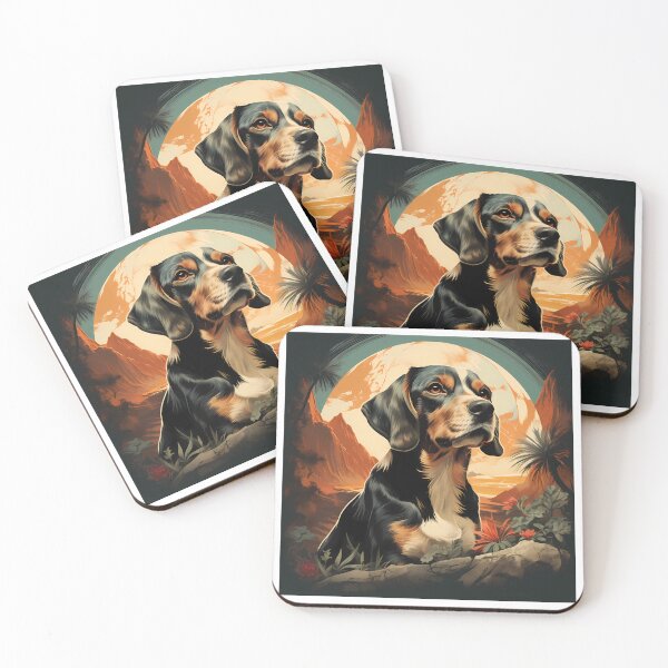 Item preview, Dog in Retro Aesthetic designed and sold by Artful-Adam.