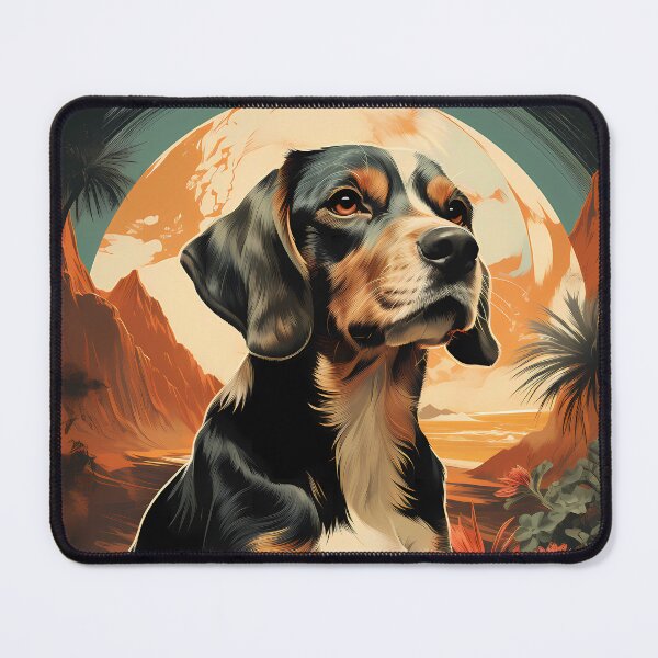 Item preview, Dog in Retro Aesthetic designed and sold by Artful-Adam.