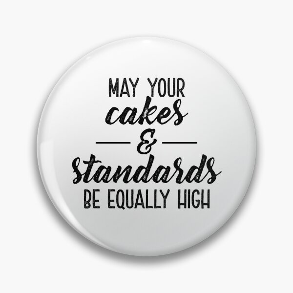 Item preview, High Standards & Cakes: A Lofty Baking Aspiration designed and sold by BakersArtists.