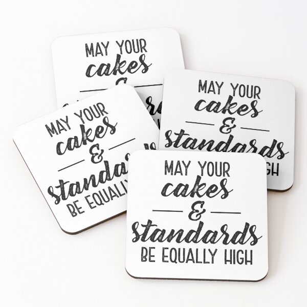 Item preview, High Standards & Cakes: A Lofty Baking Aspiration designed and sold by BakersArtists.
