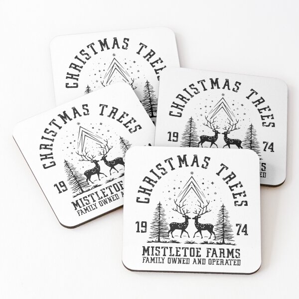 Item preview, Christmas Trees Mistletoe Farms designed and sold by EsteticaVerus.