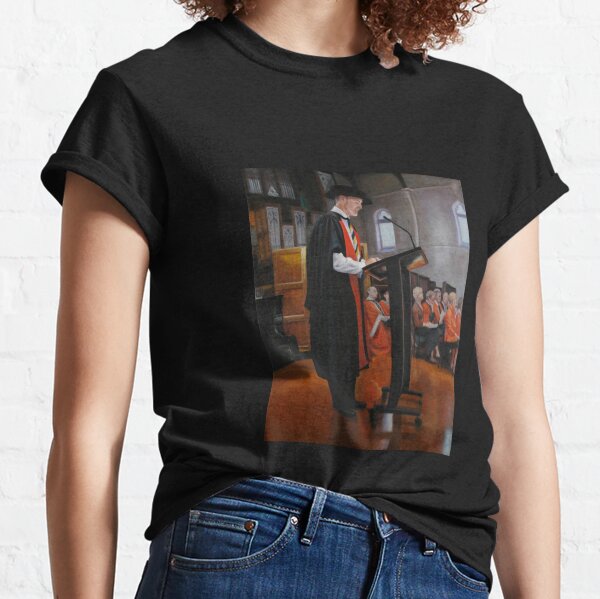 The Speech - Oil painting by Avril Thomas - Adelaide / South Australia Artist Classic T-Shirt