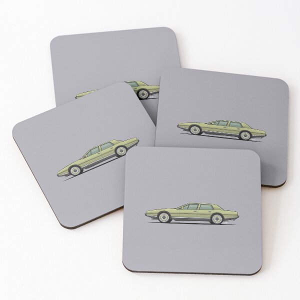Item preview, AML Lagonda luxury saloon Single Illustration designed and sold by RJWautographics.