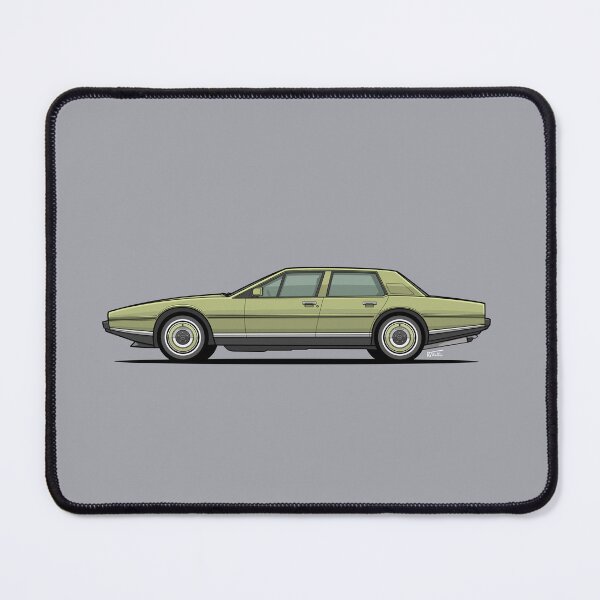 Item preview, AML Lagonda luxury saloon Single Illustration designed and sold by RJWautographics.