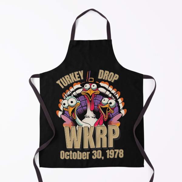 Item preview, WKRP Thanksgiving TURKEY DROP 1978 FUNNY CARTOON designed and sold by HYPeR-NaTUrE.