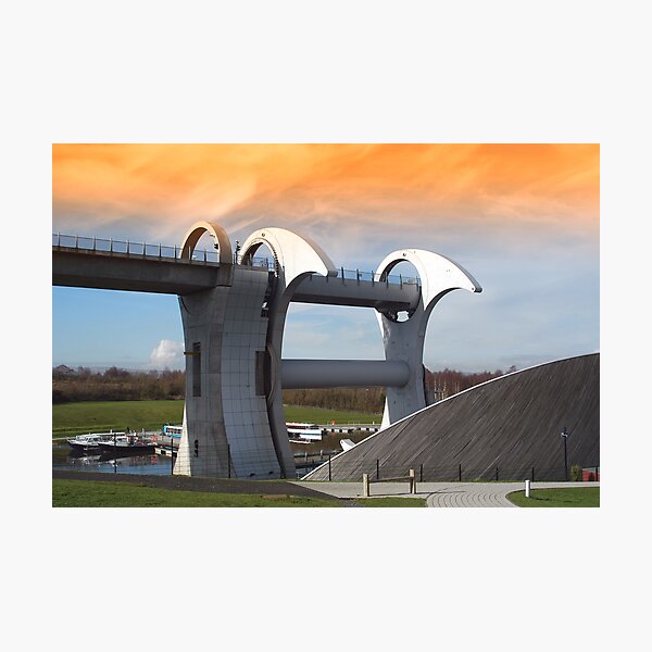 Item preview, Falkirk Wheel designed and sold by Louis Costello Photography .