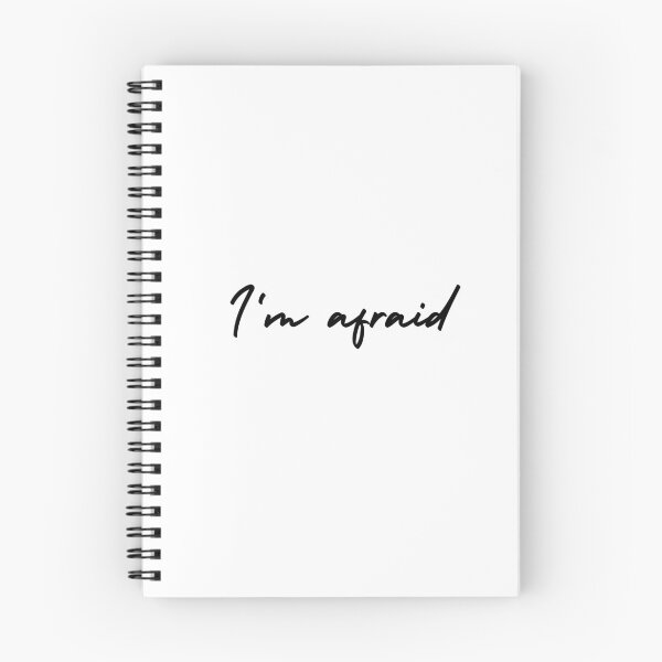 Item preview, I'm afraid | emotion and mood  designed and sold by Therapy by Sen.