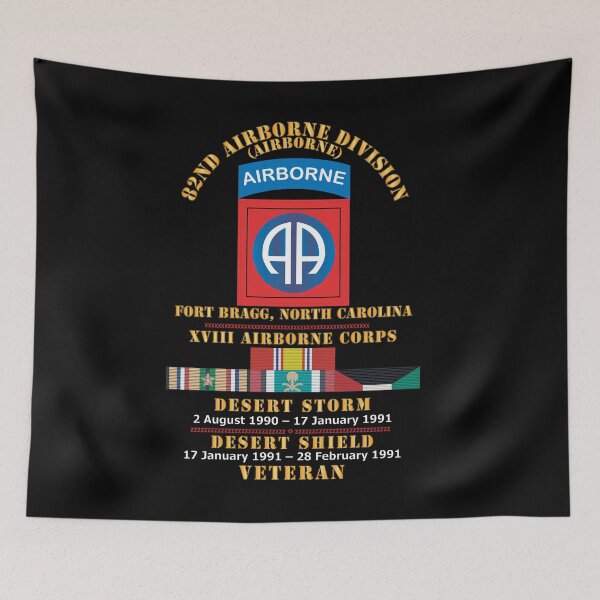 Item preview, Army - 82nd Airborne Division - XVIII Airborne Corps - Desert Storm, Desert Shield Veteran X 300 designed and sold by Military Insignia Products.