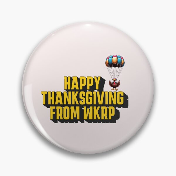 Item preview, WKRP ThanksgivingTURKEY DROP 1978 FUNNY CARTOON designed and sold by HYPeR-NaTUrE.
