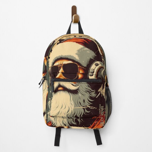 Item preview, retro santa claus christmas poster designed and sold by IAPICTURE.