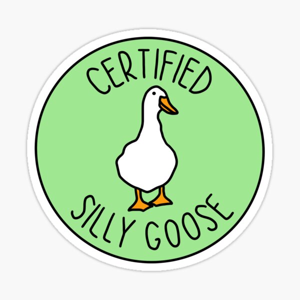 Artikel-Vorschau von Zertifiziertes Silly Goose Green, designt und verkauft von Chanaika4.