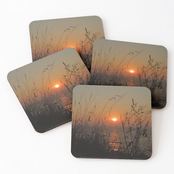 Item preview, Sunrise; Sea, Wildflowers and Grasses designed and sold by wiggyofipswich.