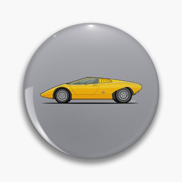 Artikelvorschau, Italienisches keilförmiges Konzeptauto, einzelne Illustration entworfen und verkauft von RJWautographics.
